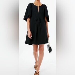 Pomander Place Black Finley Flutter Sleeve Dress Size S